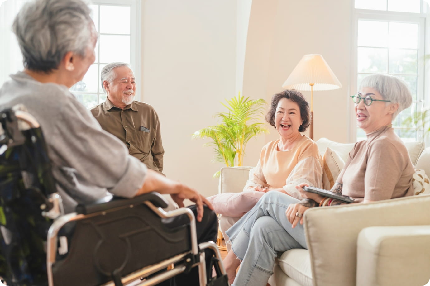 制限のない、自由な「面会」